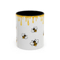 Honey Drip Bee Pattern Mug | Coffee Mug